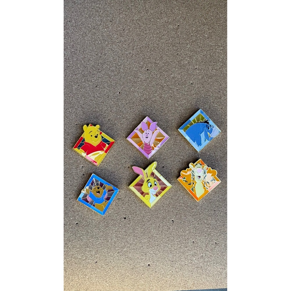 Loungefly Disney Winnie the Pooh Diamond Pins (FULL SET)